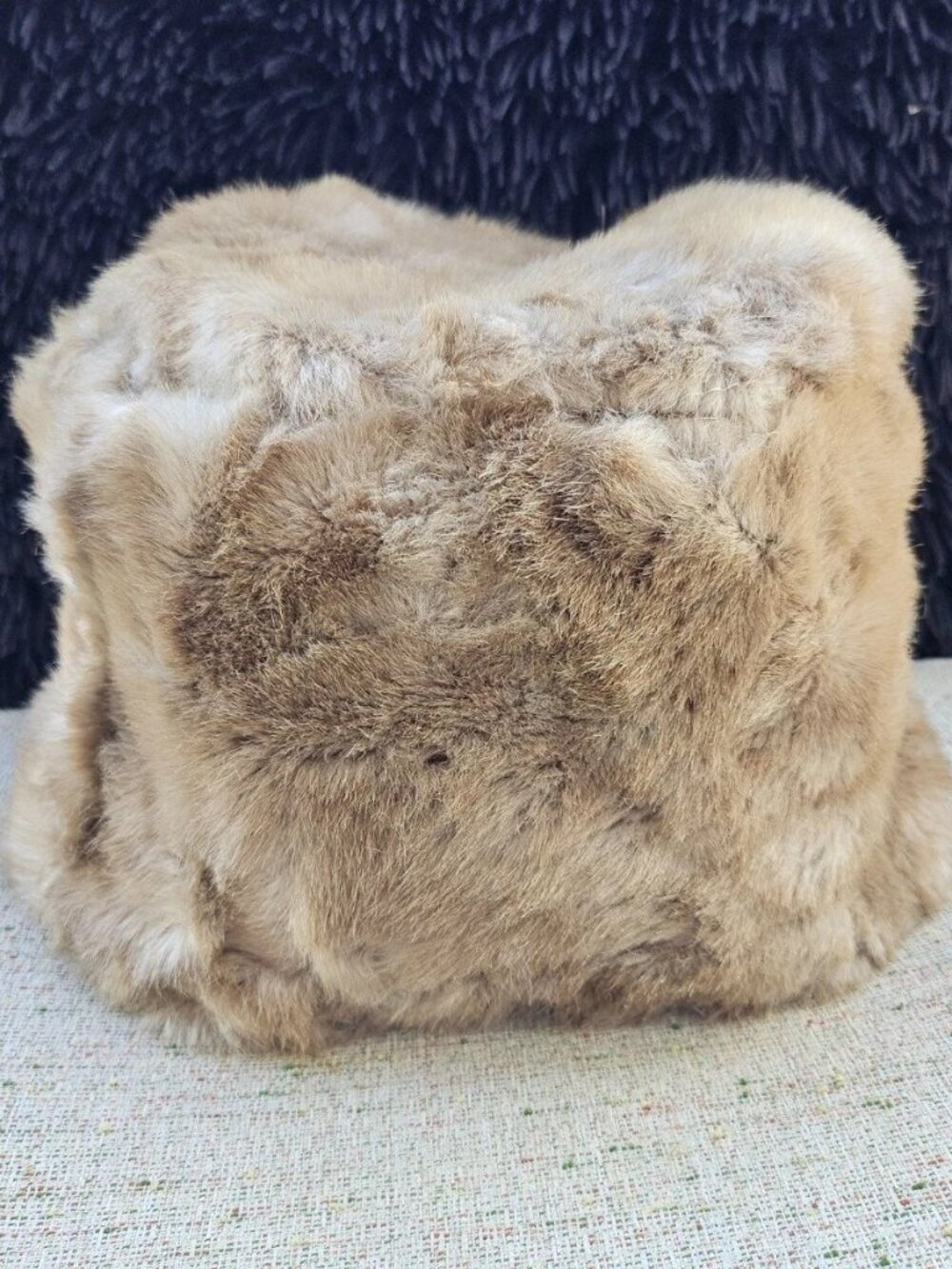 Women Hat Fashion Faux Fur Brown Round Russian Mongolian Hat One Size Fit All